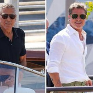 Venezia 81, l’attesa è alle stelle: arrivano i ‘lupi’ Brad Pitt e George Clooney