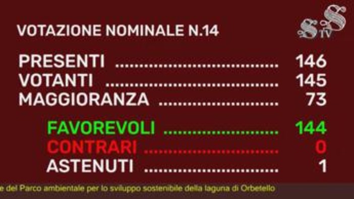 Parchi: approvato Ddl per istituzione Orbetello, Barbaro: &quot;Risposta per salvaguardia laguna&quot;£