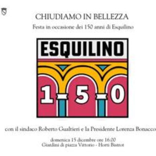 Roma, domani festa finale per 150 anni dell'Esquilino