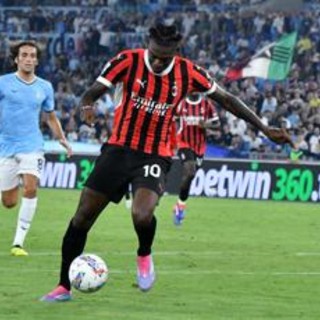 Lazio-Milan 2-2, Leao evita la crisi rossonera