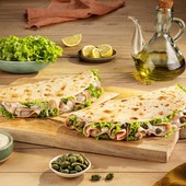 Il vitello tonnato incontra la piadina per una ricetta limited edition