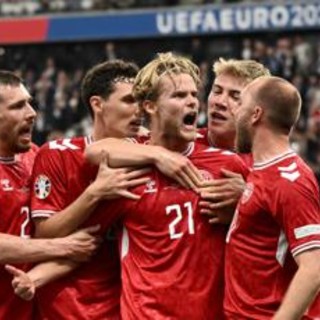 Euro 2024, la Danimarca ferma l'Inghilterra: Hjulmand replica a Kane e finisce 1-1