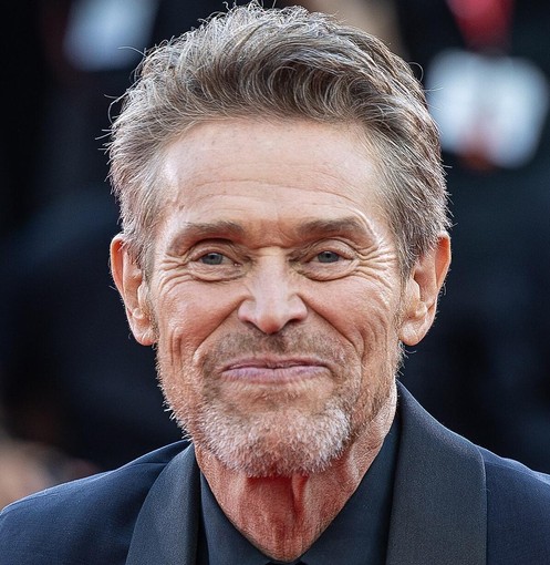 Willem Dafoe ospite di Martin Scorsese durante la serata al Museo del Cinema