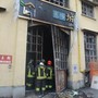 Incendio in emporio cinese a Milano, identificato il presunto piromane