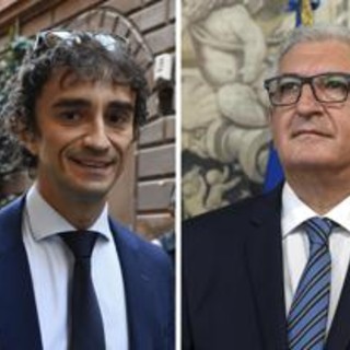 Foti e Bignami al 'primo giorno di scuola', il neo ministro: &quot;Emozionato? Faccio il mio dovere&quot;