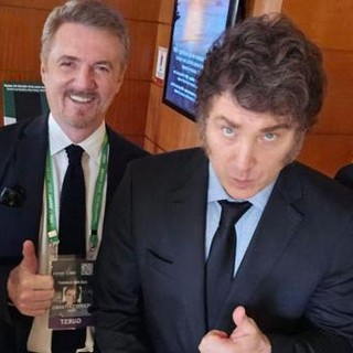 Al G20 di Rio l'ad di Enel Cattaneo incontra il presidente argentino Milei