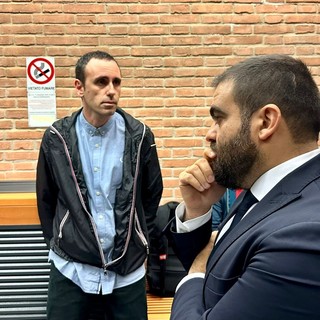 Zerocalcare e Marco Grimaldi in tribunale